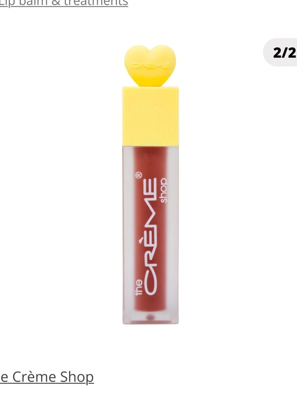 The Crème Shop Tinted Jelly Lip Oil Elixir - Yellow Pink